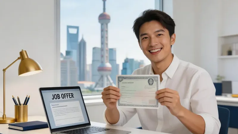Professional expat with Chinese work visa